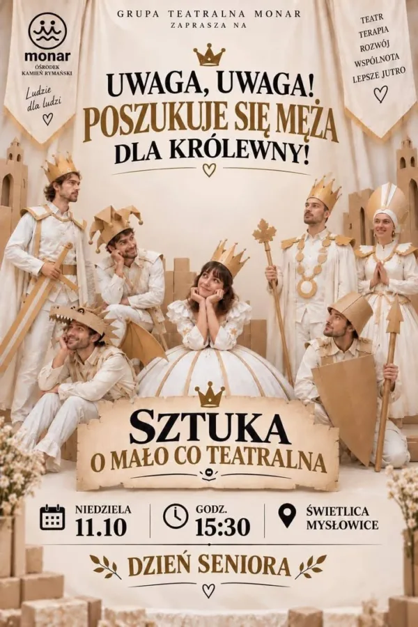Cóż to były za emocje! ✨🎭 ​Kolejna odsłona naszej sztuki już za nami! Tym razem Grupa Teatralna MONAR z Ośrodk…